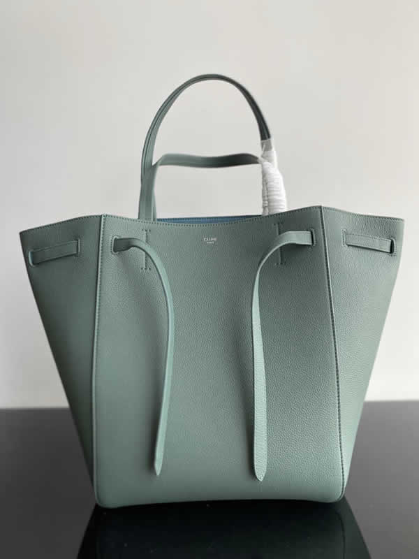 Replica Fashion Celine Cheap Cabags Phantom Green Handbags High Quality